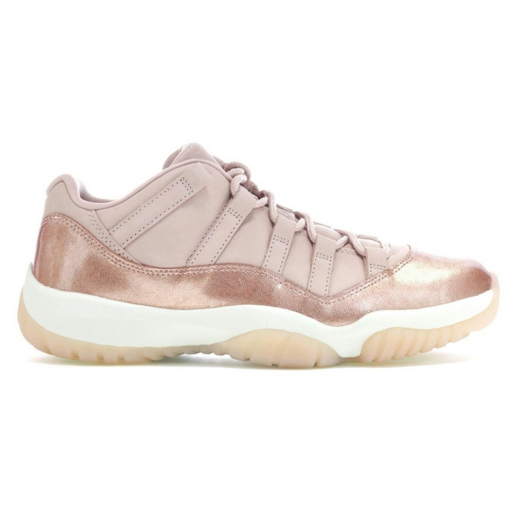 Jordan 11 Retro Low - Rose Gold, Size 6
